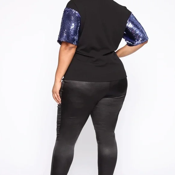 QUEEN SEQUIN TOP - Picture 3 of 12